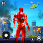 Iron Super Hero Crime War game آئیکن