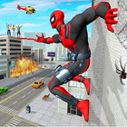 Flying Spider Hero: Rope Hero icône