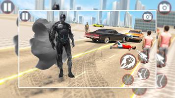 Flying Bat Superhero Man City capture d'écran 1