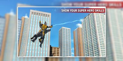 Flying Bat Superhero Man City capture d'écran 2