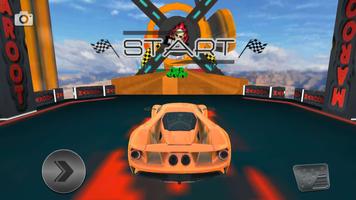 Superhero Car Stunt: Car Games syot layar 1
