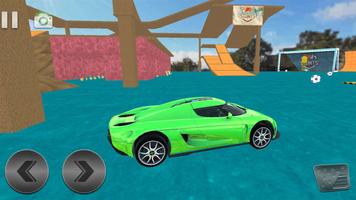Superhero Car Stunt: Car Games syot layar 2