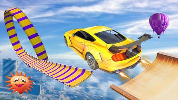 Superhero Mega Ramp Car: Top Stunt & Racing Game capture d'écran 1