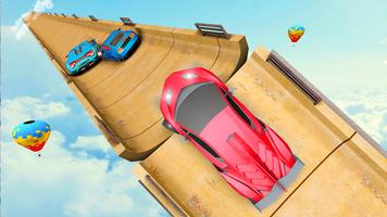 Superhero Mega Ramp Car: Top Stunt & Racing Game capture d'écran 2