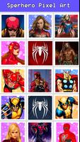 Superhero Coloring Pixel Art C gönderen
