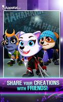 Super Villain Pups Squad Dressup and Makeover Game capture d'écran 2