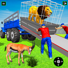 Zoo Animals Transport Trucking आइकन