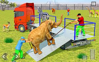 Zoo Animals Transport Trucking capture d'écran 1