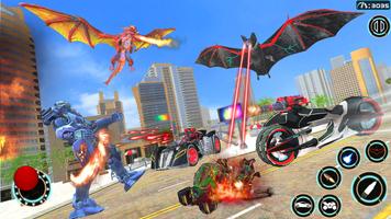 Bat Robot Fighting Game تصوير الشاشة 2