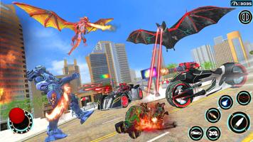 Bat Robot Fighting Game syot layar 2