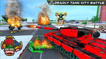 Tank Robot Transform War Game ảnh chụp màn hình 1
