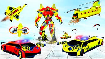 Police Limo Dino Robot Fight bài đăng