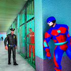 Superhero Robot Prison Escape Zeichen