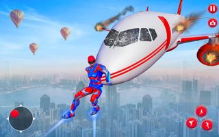 Superhero Robot Rescue Mission ảnh chụp màn hình 1
