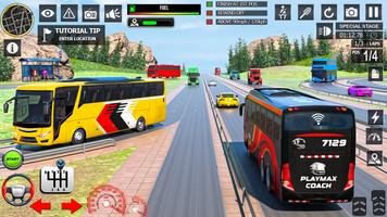 Coach Bus Simulator Driving 3D تصوير الشاشة 1