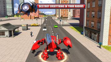 Poster Flying Robot Car Simulator: Re