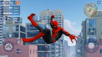 Mutant Spider Hero: Miami Rope hero Game syot layar 1