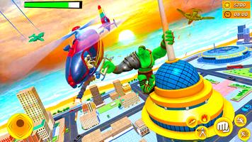 Incredible Green Superhero Sim screenshot 1