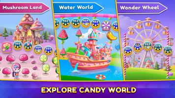 Solitaire Candy World Affiche