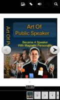 Poster Art Of Public Speaker