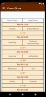 Correct Score Betting Tips اسکرین شاٹ 3