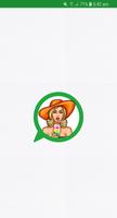 Best Stickers For WhatsApp poster