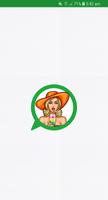 Best Stickers For WhatsApp پوسٹر