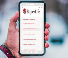 Superlife app Affiche