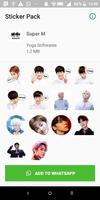 SuperM Stickers Kpop 포스터