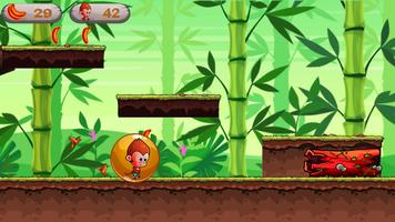 Super Jungle Monkey Adventures capture d'écran 1