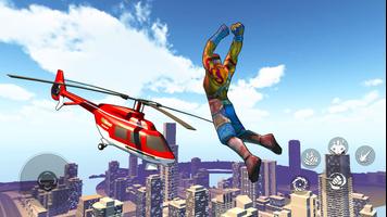 Hero Man Game:Super City Hero captura de pantalla 2