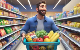 Supermarket Simulator الملصق