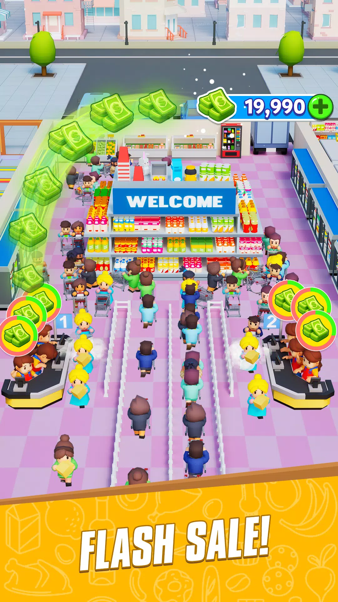 Idle Supermarket Tycoon Empire