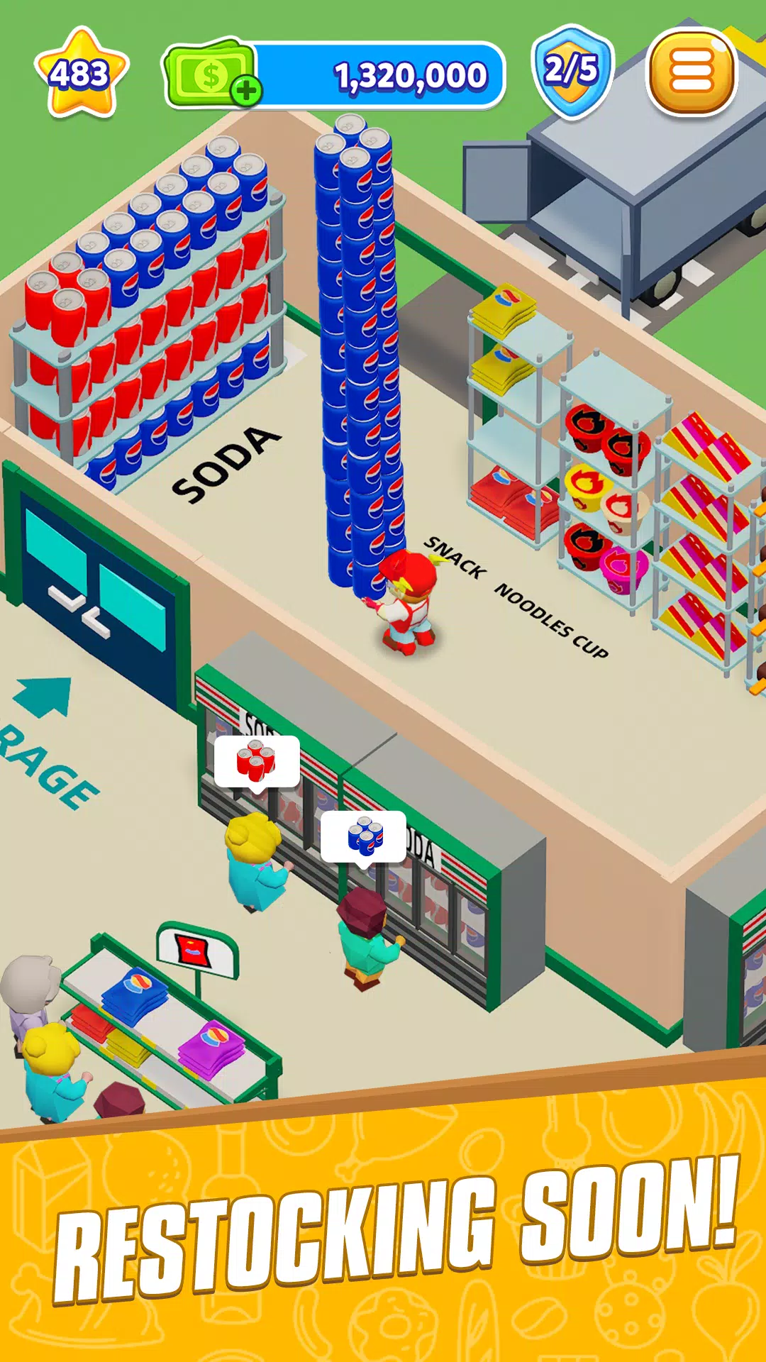 Idle Supermarket Tycoon Empire