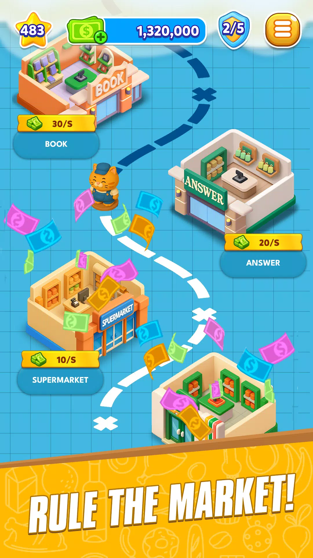Idle Supermarket Tycoon Empire