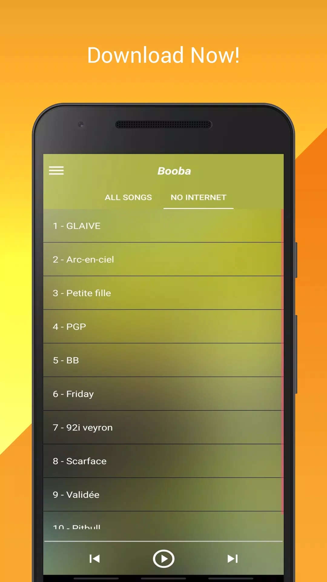 Chansons Booba 2020 Sans Internet APK pour Android Télécharger