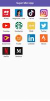 Super Mini App ภาพหน้าจอ 1