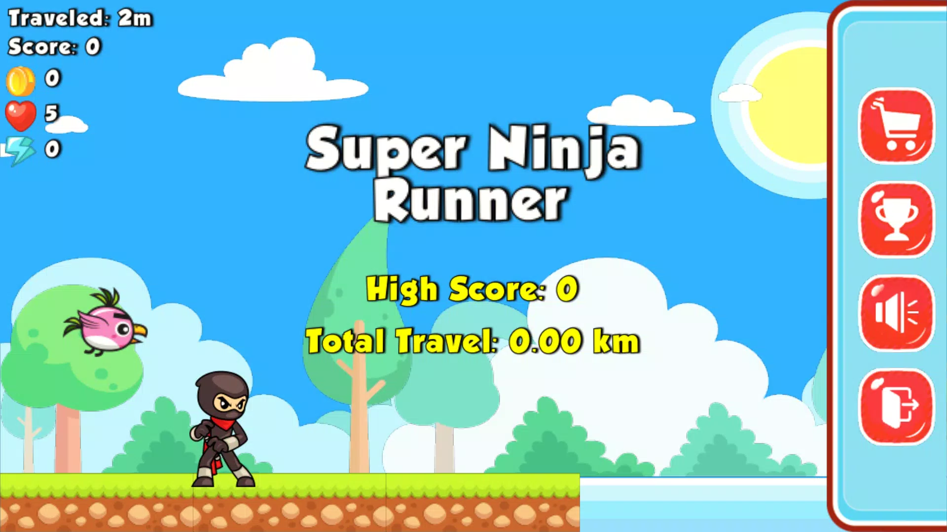 Super Ninja Runner Adventure