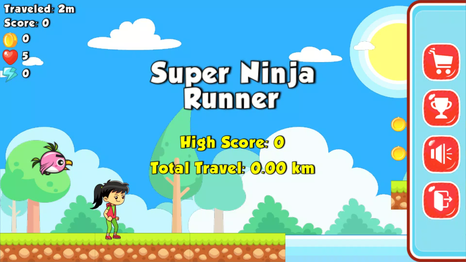 Super Ninja Runner Adventure
