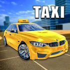 Conduite de taxi réel icône