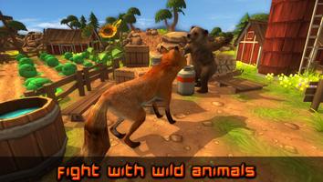 Angry Wild Fox Simulator ภาพหน้าจอ 1