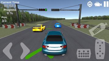 Real Car Road Racing 3D capture d'écran 1