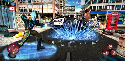 Super Snow Storm Hero - Gangster Crime Fighting Affiche