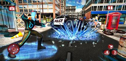 Super Snow Storm Hero - Gangster Crime Fighting poster
