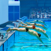 Swimming Pool Race 图标