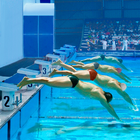 Swimming Pool Race Zeichen