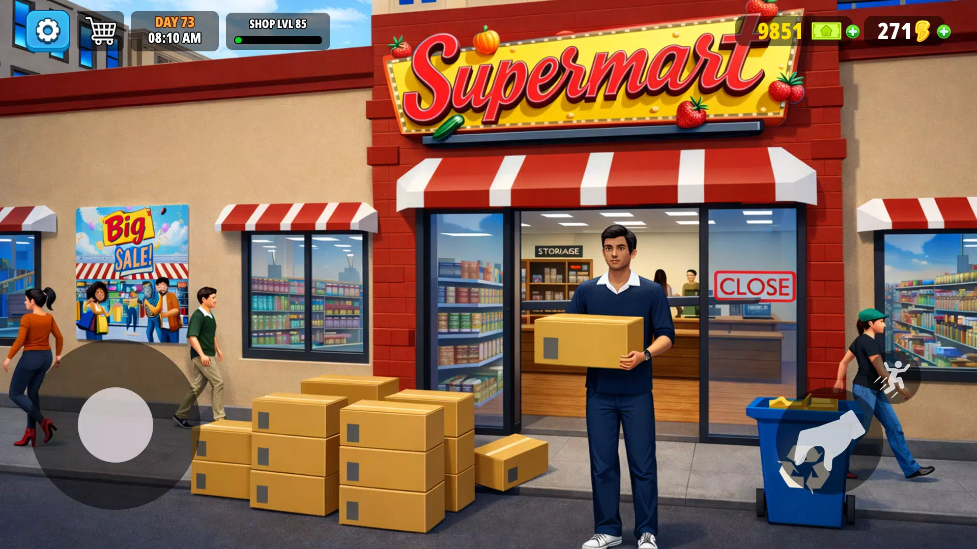 Superstore Market 3D Simulator