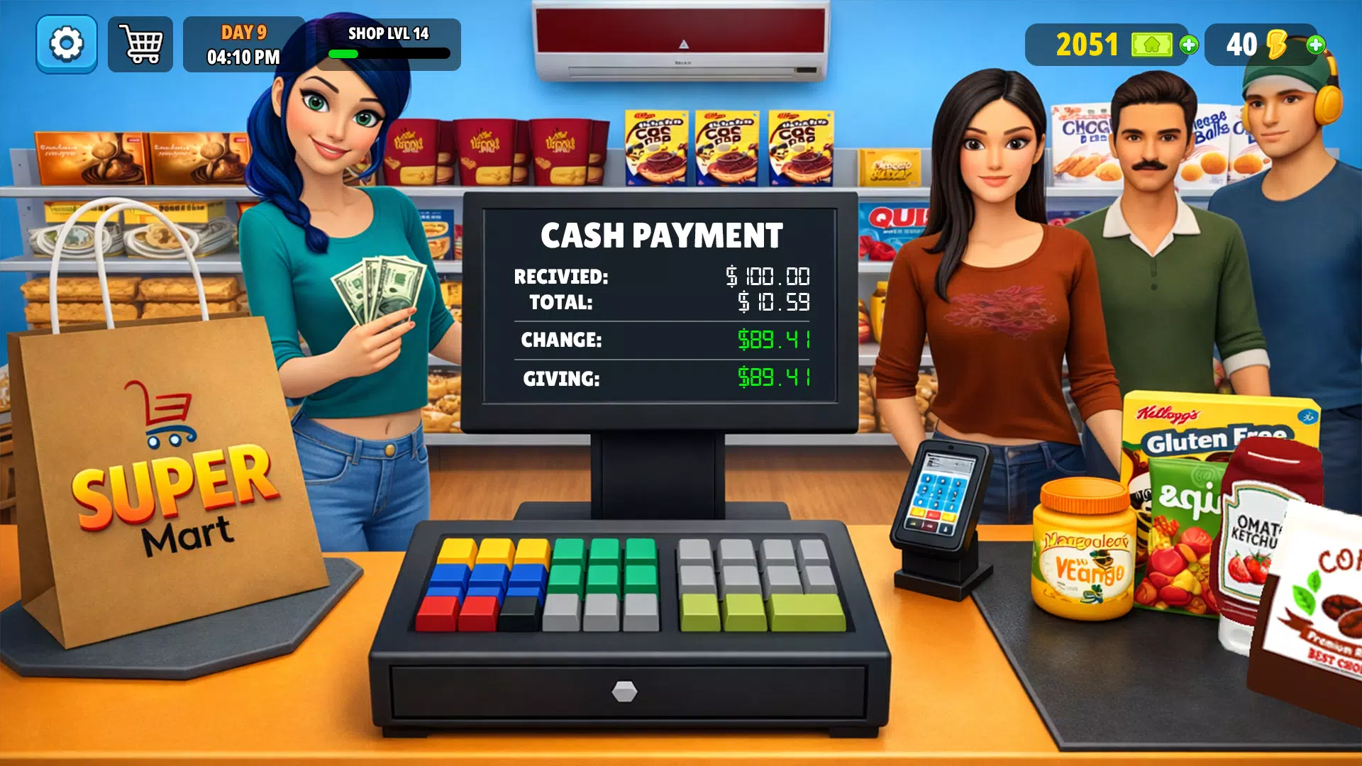 Superstore Market 3D Simulator