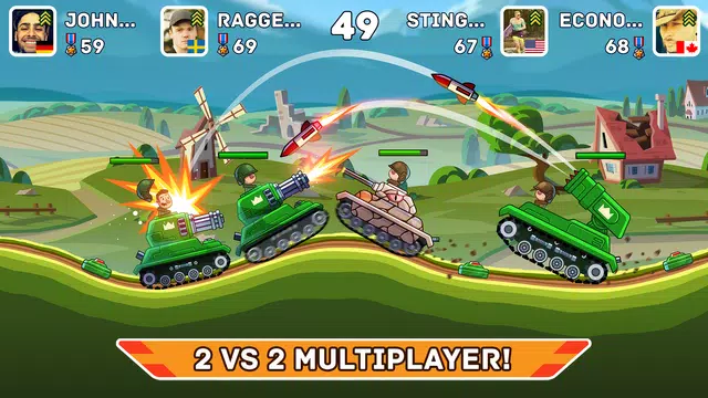 Screenshot 1 for Hills of Steel