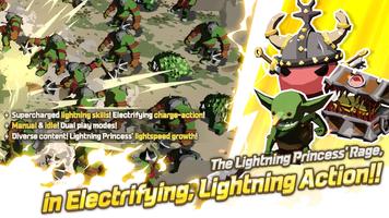 Lightning Princess: Idle RPG اسکرین شاٹ 1